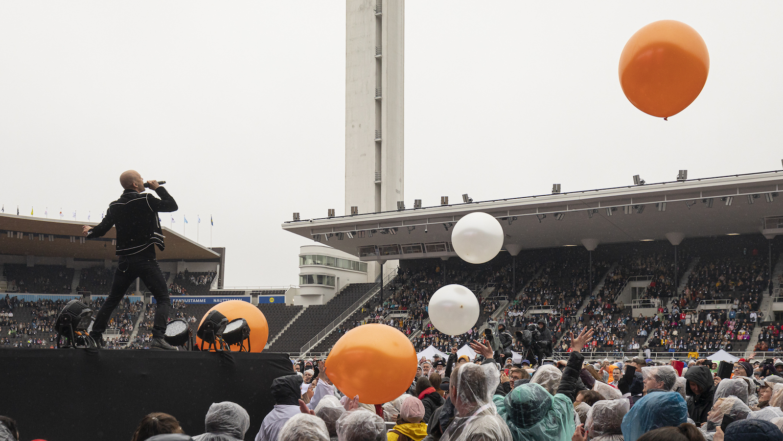 OP Ryhmä juhli 120-vuotista taivaltaan 7.5.2022 Helsingin Olympiastadionilla.